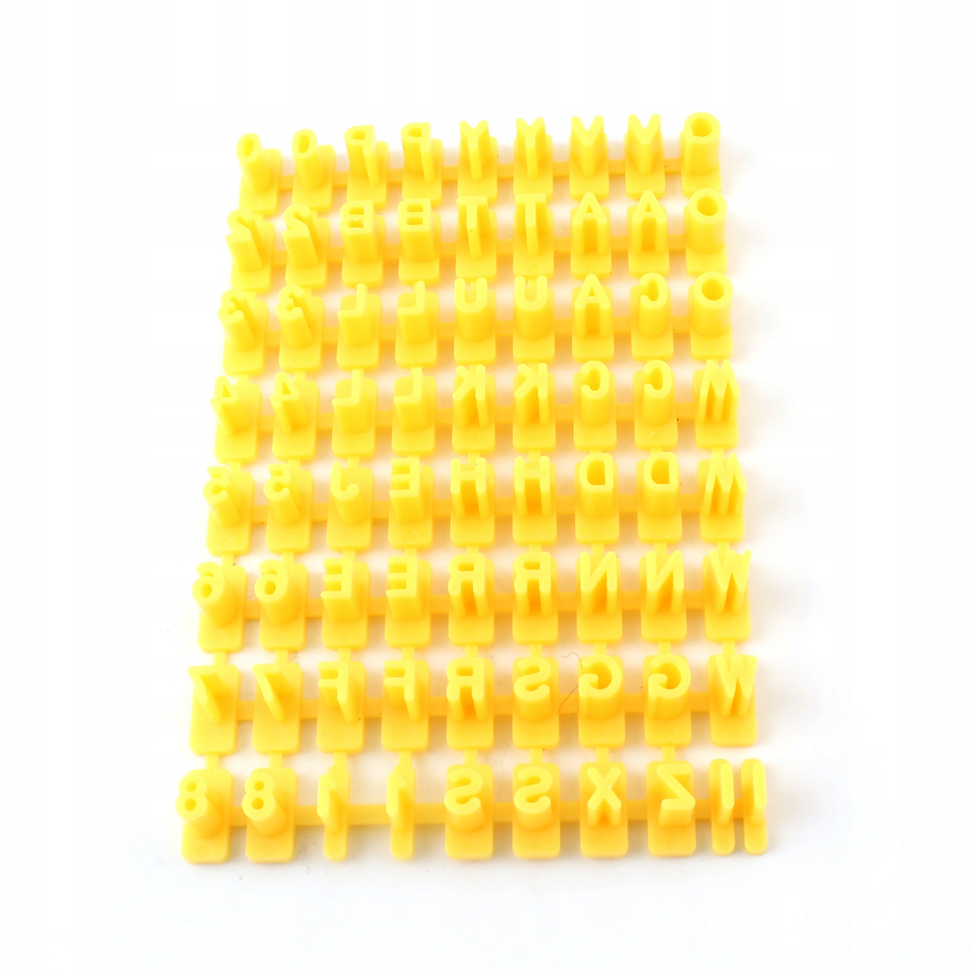 STEMPEL do ciastek ciasteczek Litery Cyfry Alfabet Rodzaj akcesoriów dekorator