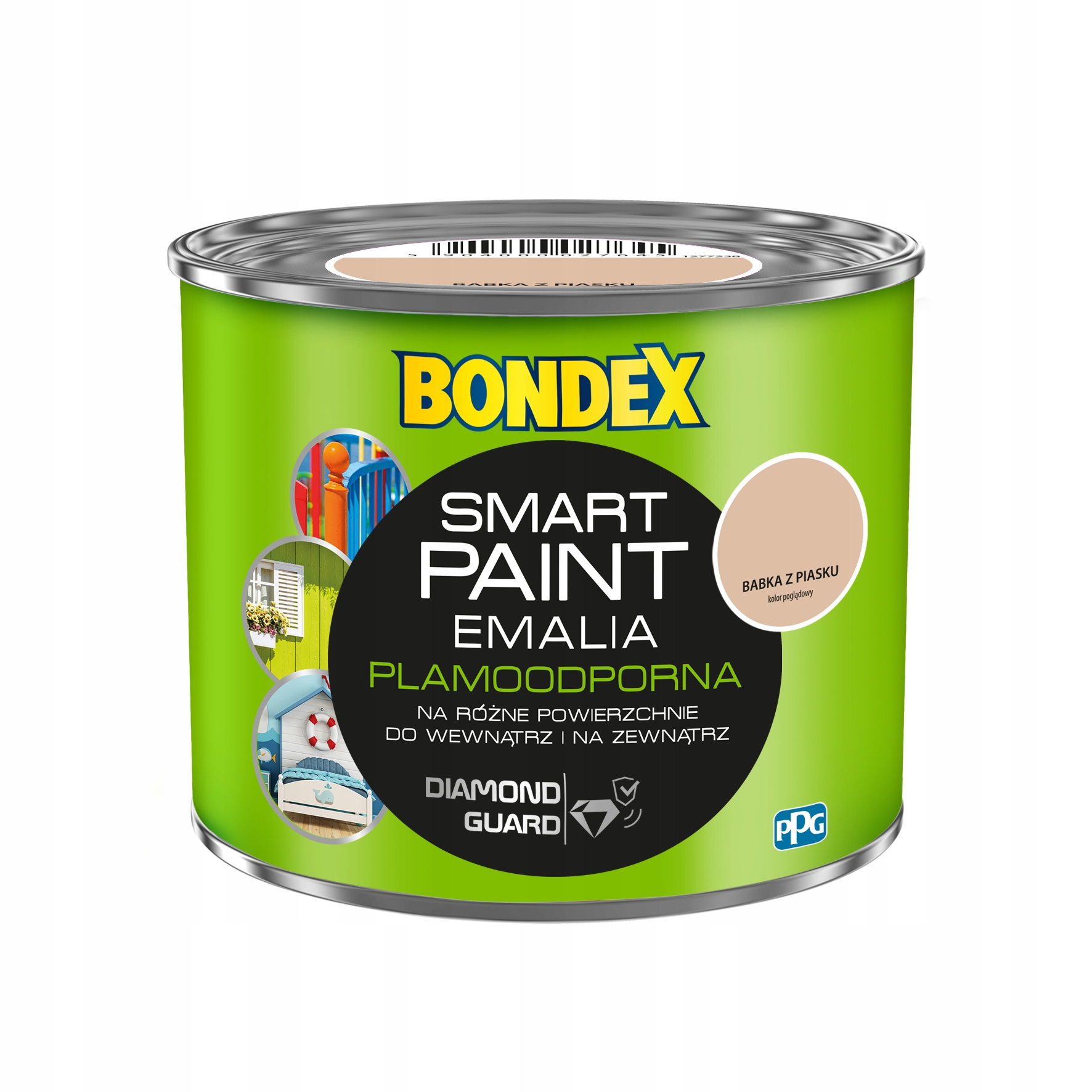 

Bondex Emalia Smart Paint babka z piasku 0,5l