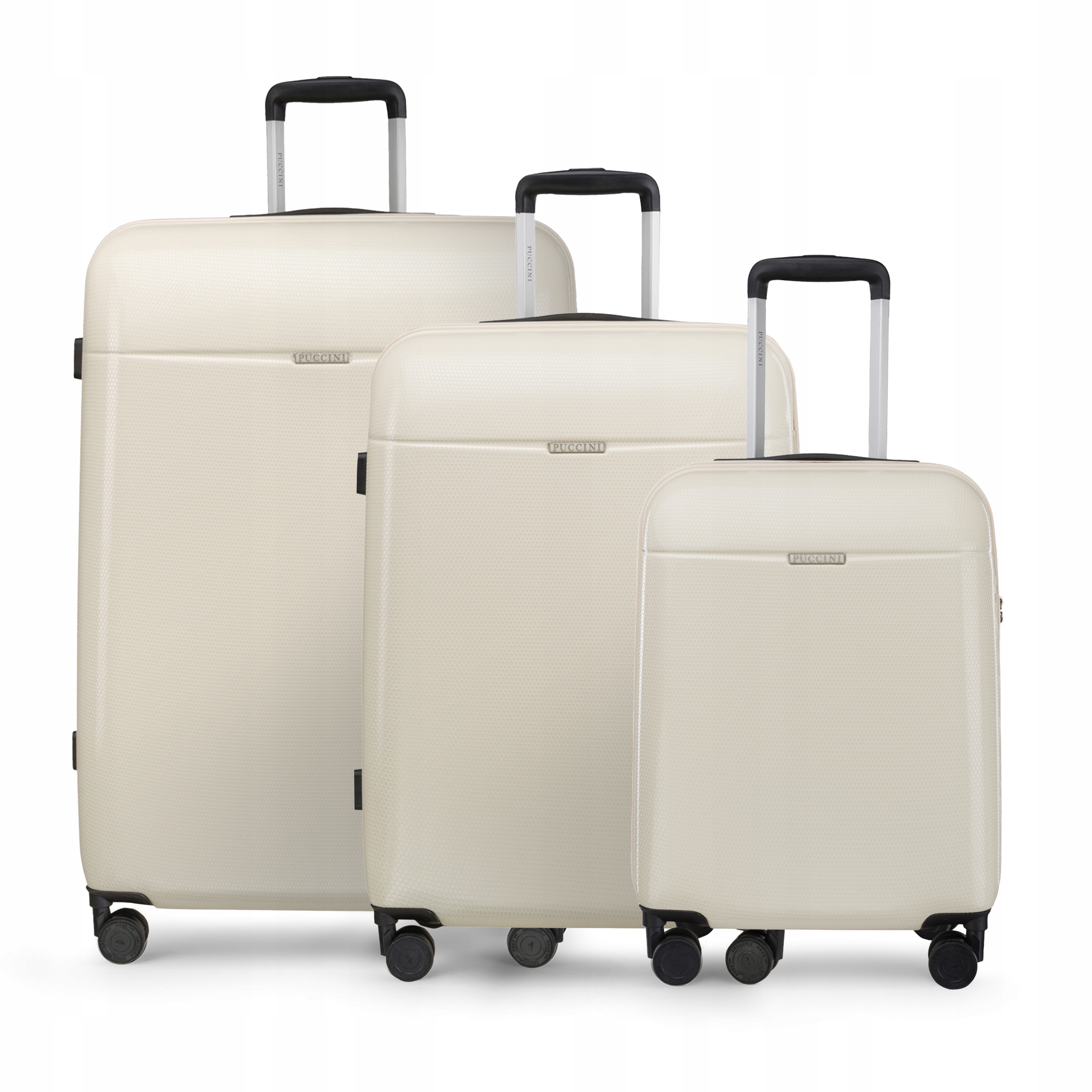Puccini Zestaw Walizek Podróżnych Pc Poliwęglan Polikarbon 3w1 PC052 0