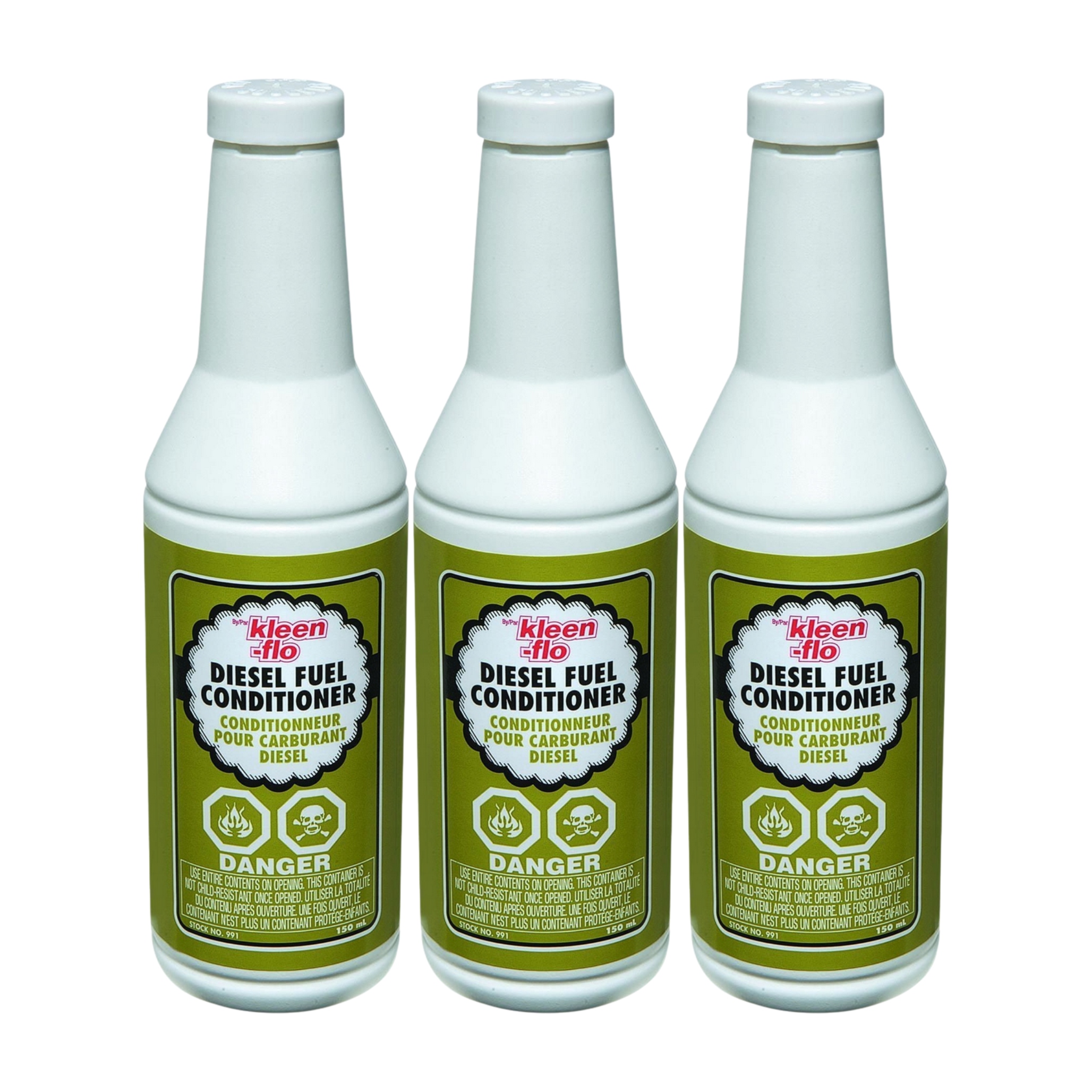 Dodatek do diesla na zimę Kleen-flo Zimowy Depresator 150 ml 3 sztuki