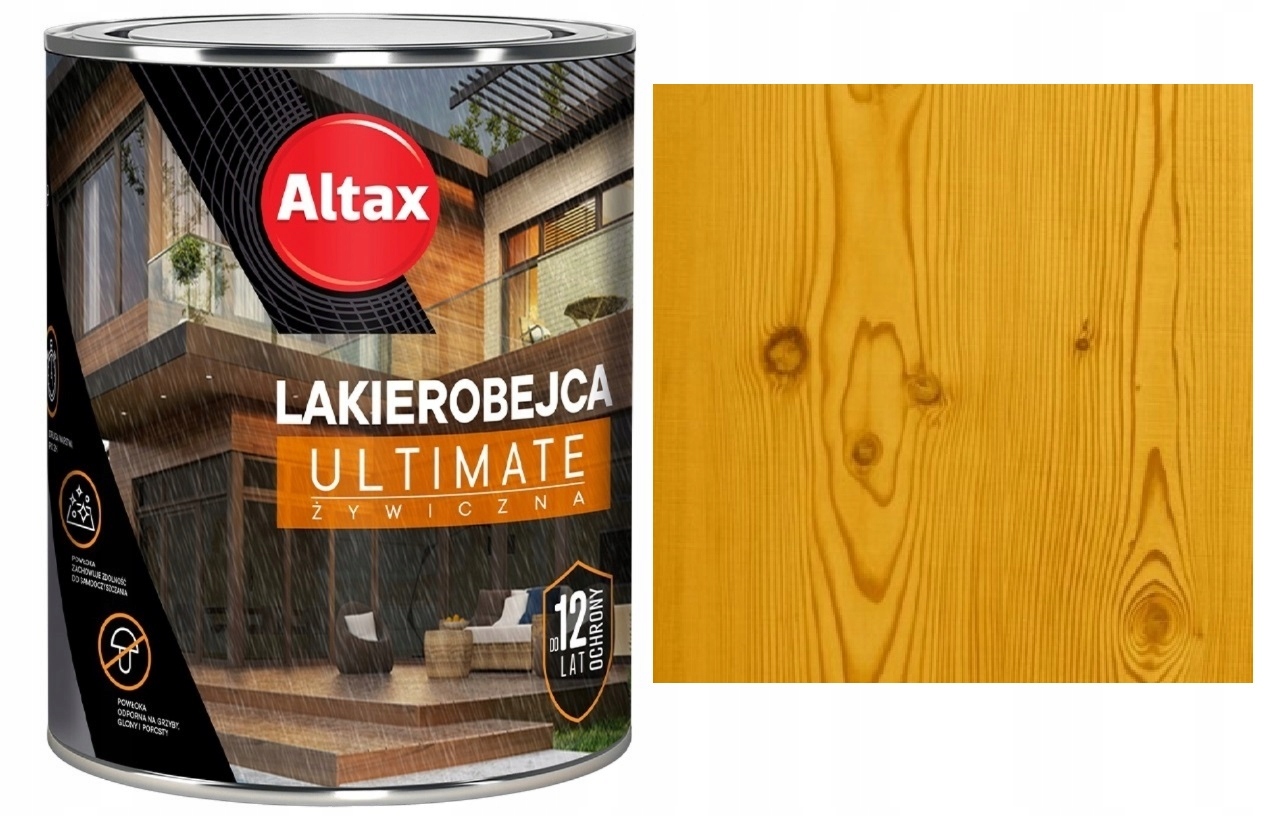 Altax Pryskyřičný Lak Ultimate 5 L Dub – 12 Let Ochrany