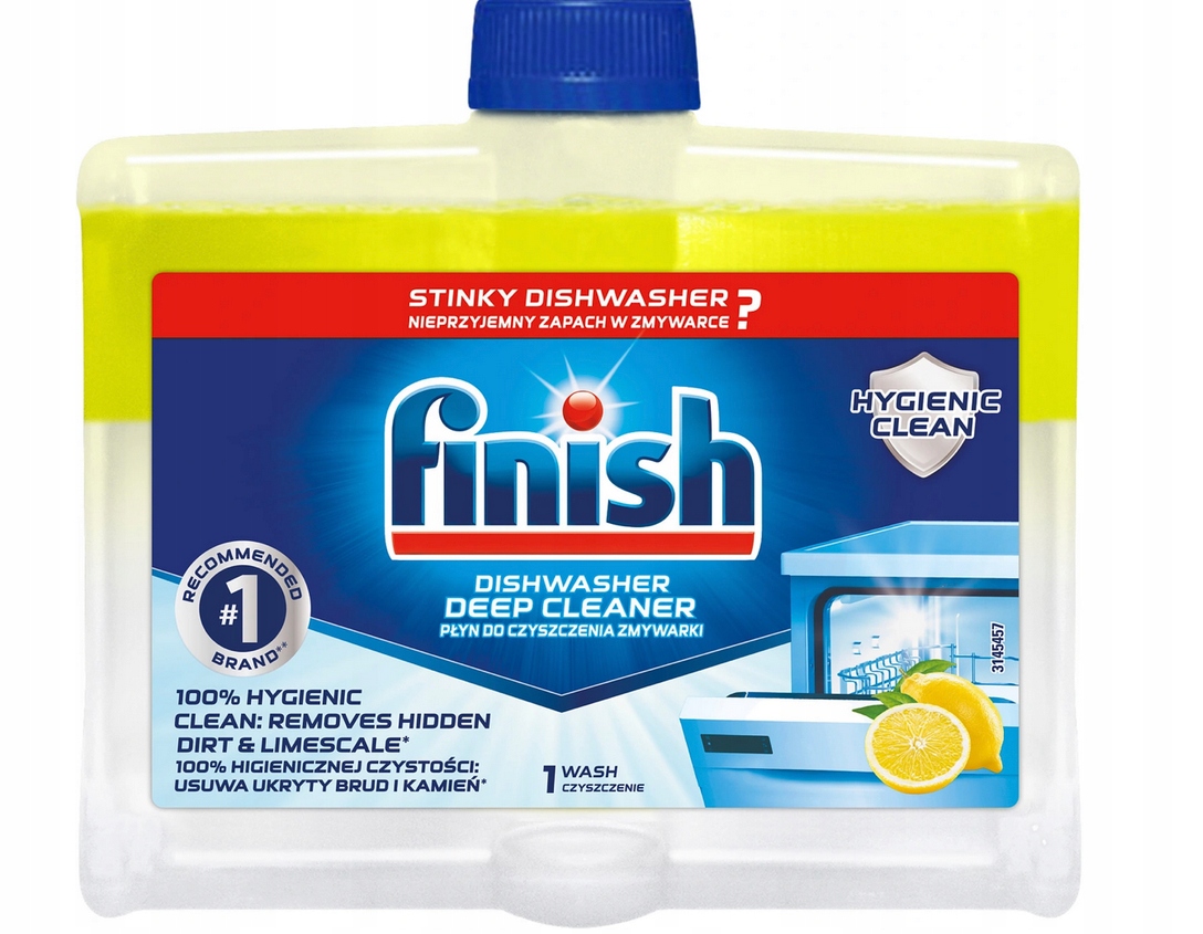 

Płyn do czyszczenia zmywarki Finish 250ml Lemon