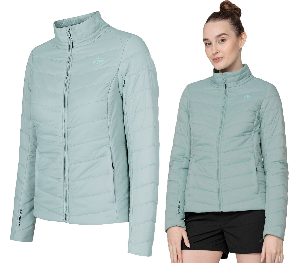 Dámská prošívaná bunda 4F KUDP060 péřová, velikost S