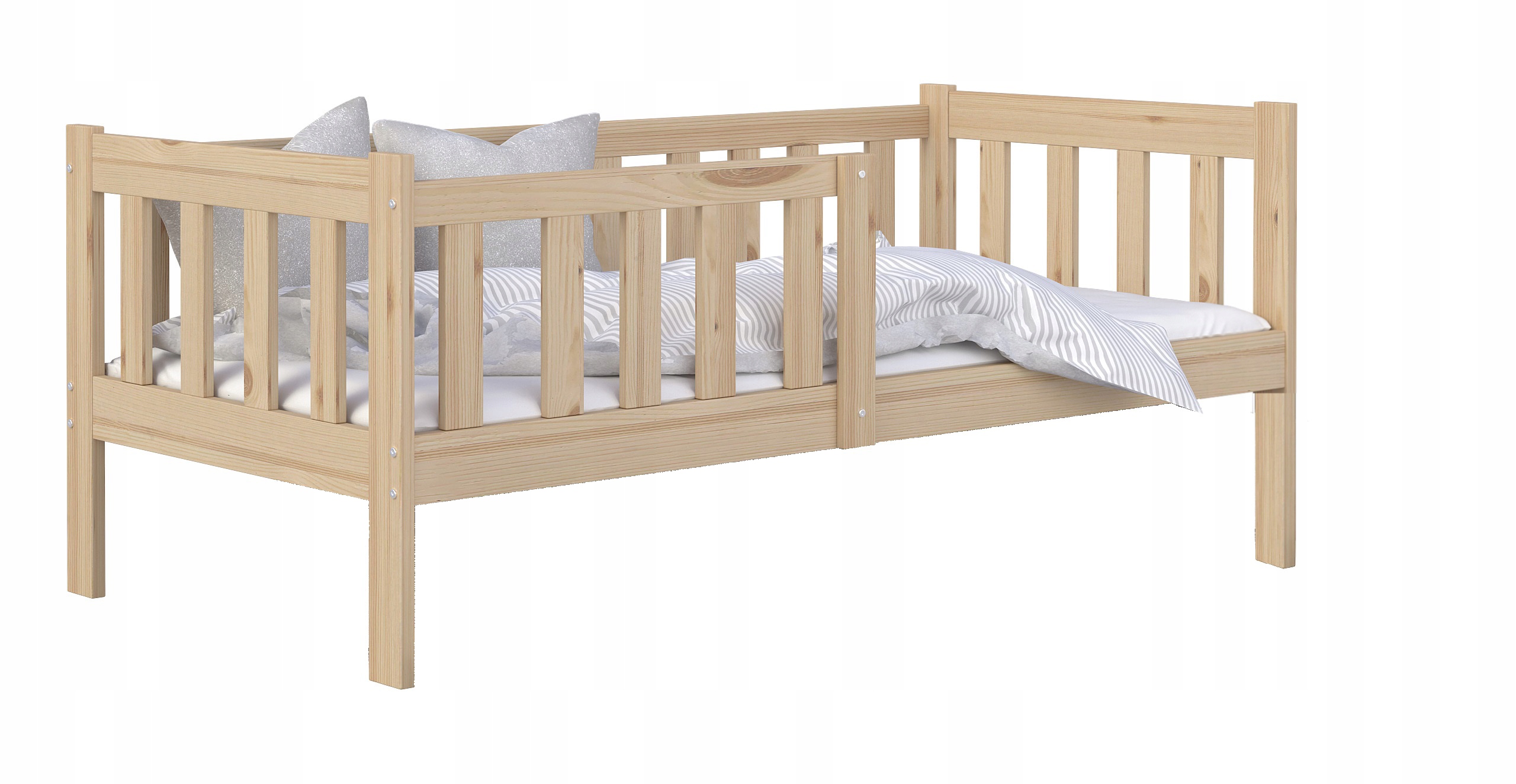 

Łóżko drewniane 160x80 materac Bobo 11