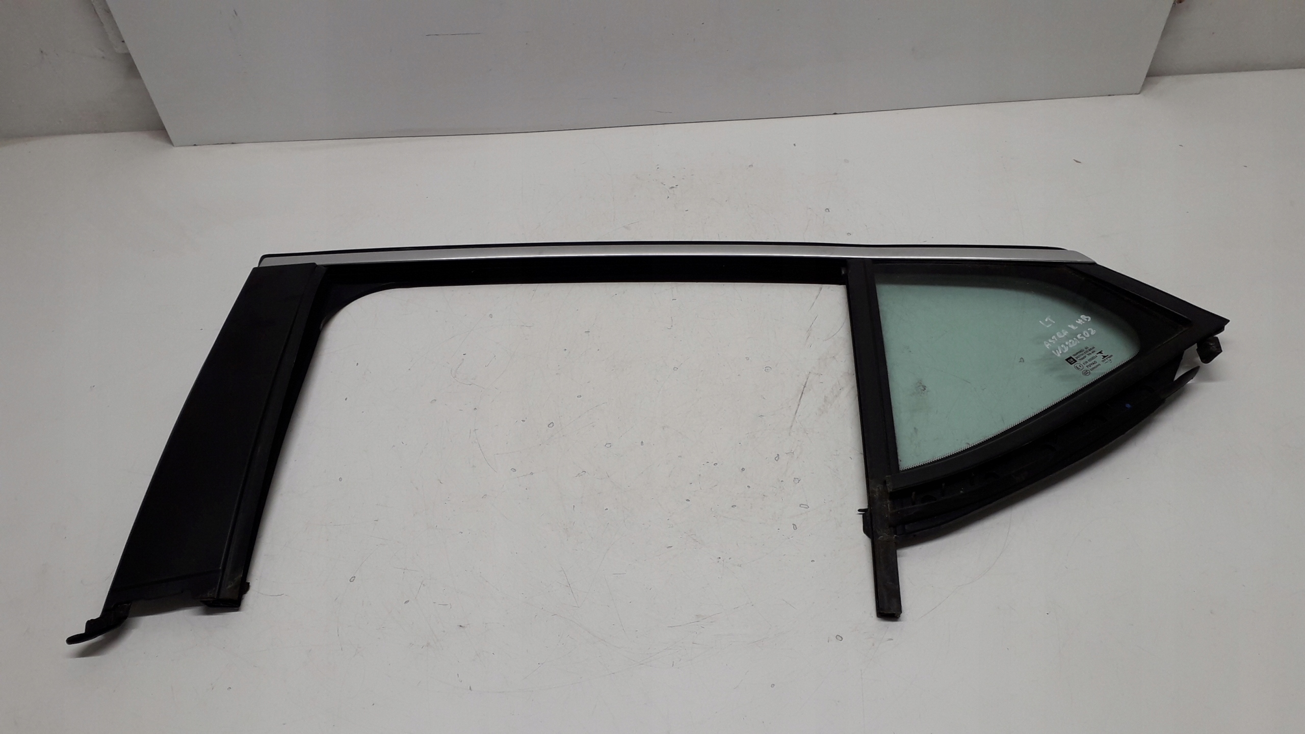 OPEL ASTRA K 15- HB SZYBA LEWA TYLNA MAŁA AS2 ..16