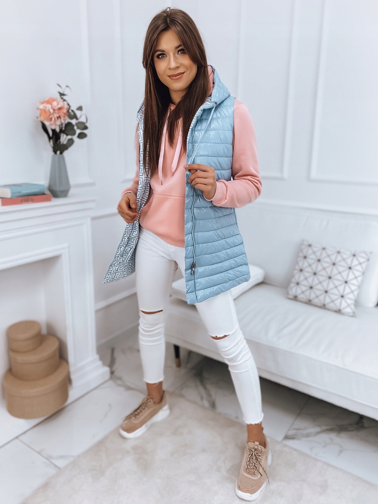 KAMIZELKA DAMSKA PIKOWANA Z KAPTUREM roz. XL Płeć kobieta