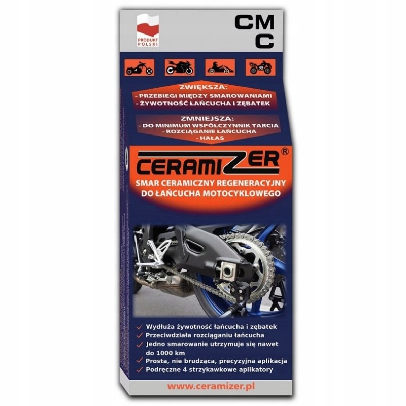 CERAMIZER SMAR CERAMICZNY DO ŁANCUCHA