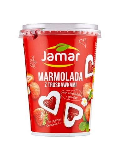 5 x Jamar Marmeláda s jahodami 600 g