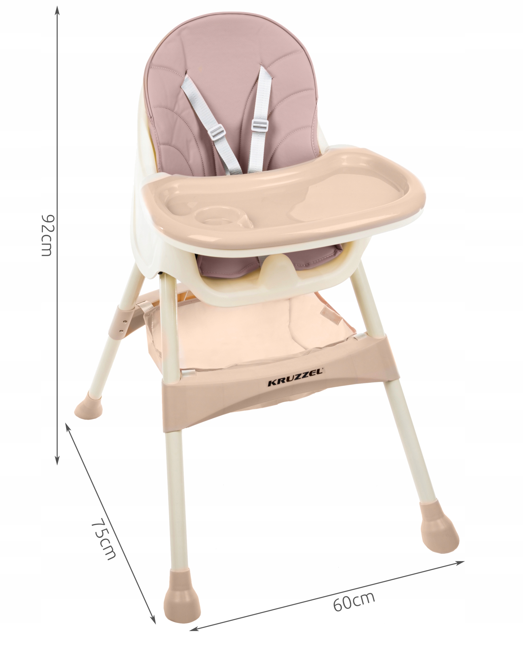 Дитячий стільчик для годування 3в1 Сидіння піднос Код виробника 5900779937451