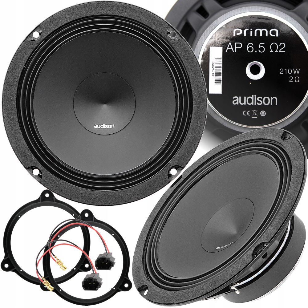 GŁOŚNIKI SAMOCHODOWE AUDISON DO DACIA DUSTER LODGY