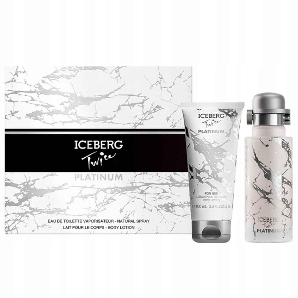 Twice Platinum sada toaletní voda sprej 125 ml tělový balzám 100 ml