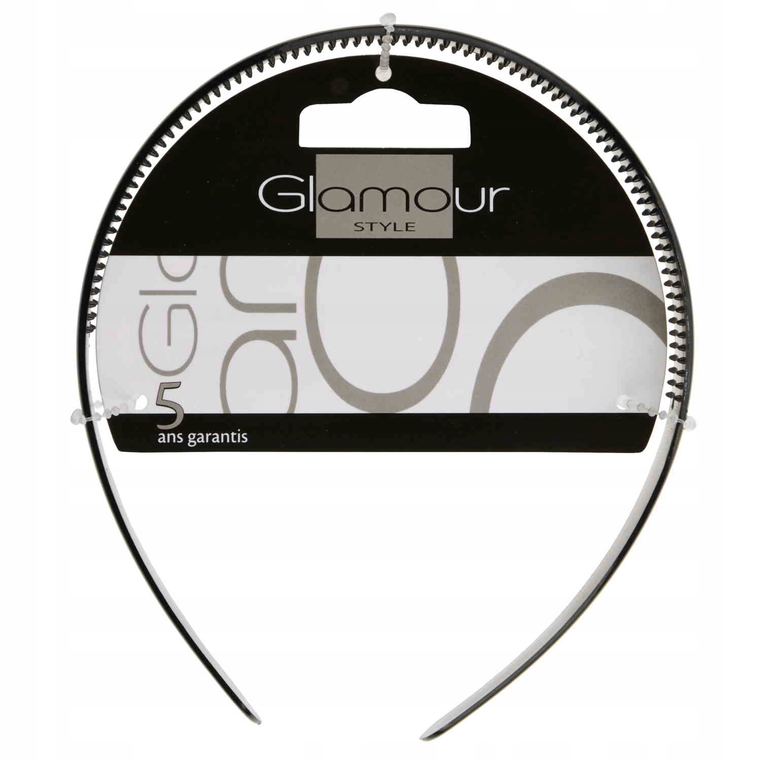 

Glamour Opaska Plastikowa Czarna 1 szt.
