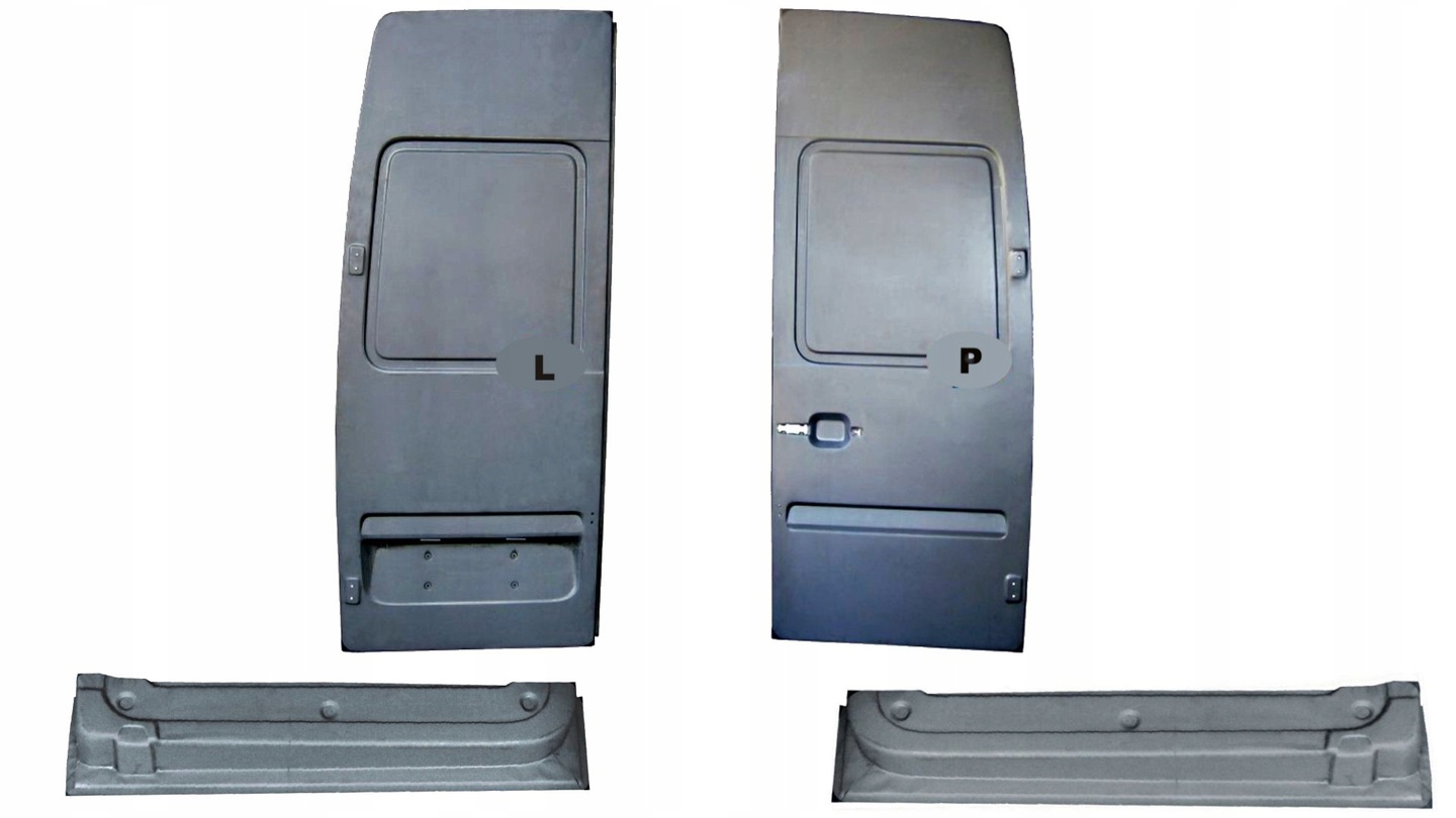Dveře Zadní Vysoké Komplet P+l Sprinter Vw Lt 95-06