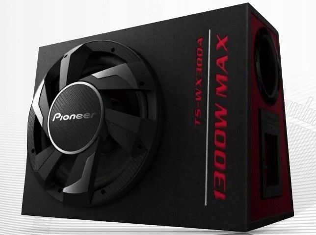 Pioneer TS-WX300A subwoofer samochodowy, 30 cm, Bass Reflex, moc 350W