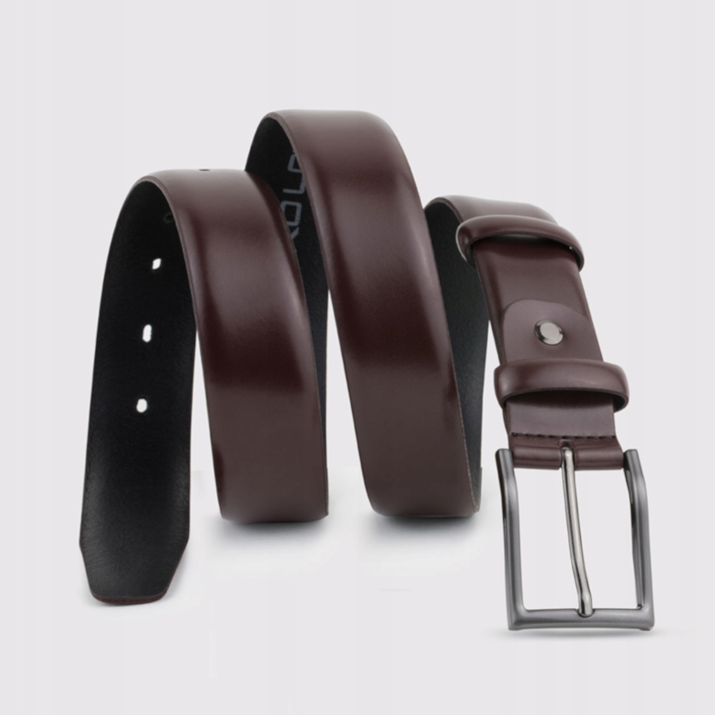 Tmavě hnědý pásek pásek Pako Lorente 115