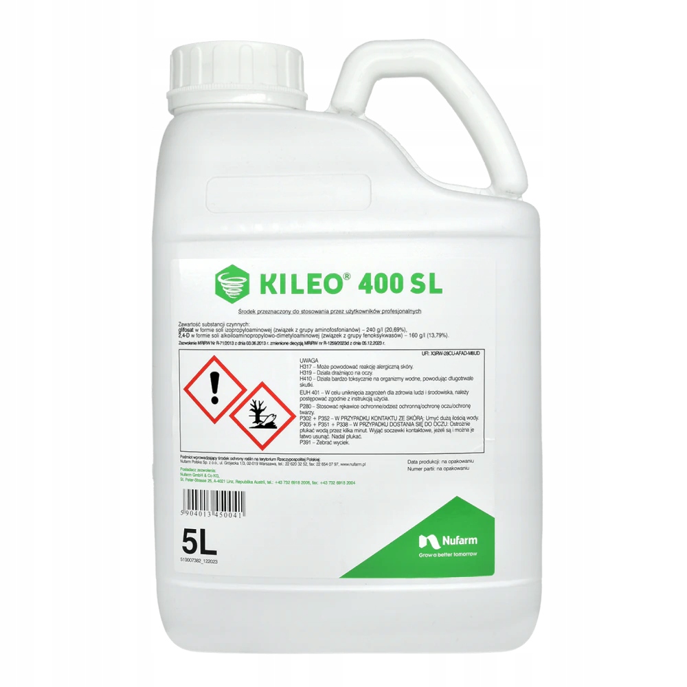 Kileo 400 Sl 5L Nufarm herbicyd
