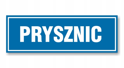 Naklejka OP-34 - PRYSZNIC