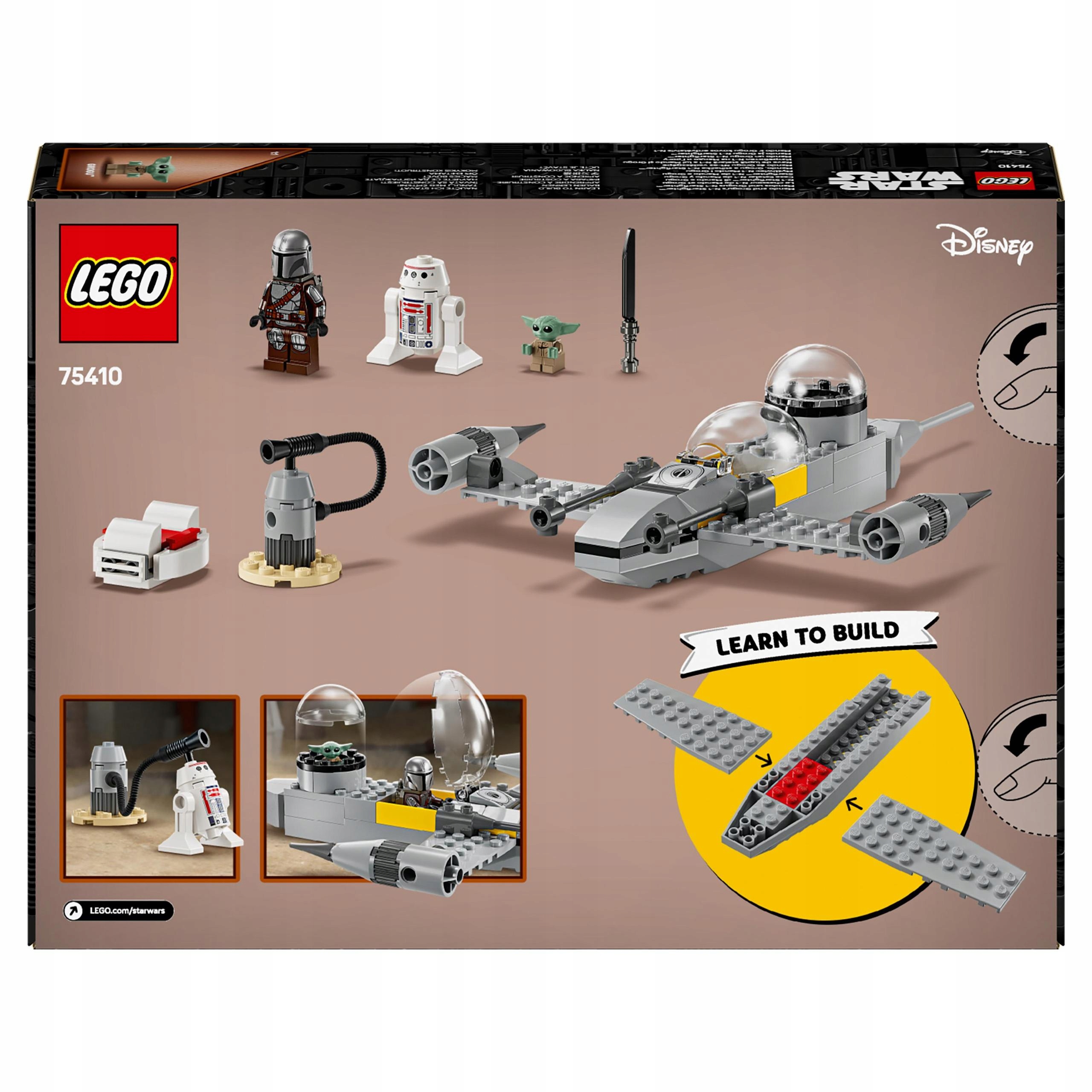 Lego 75410 Star Wars Stíhačka N-1 Mando a Grogu
