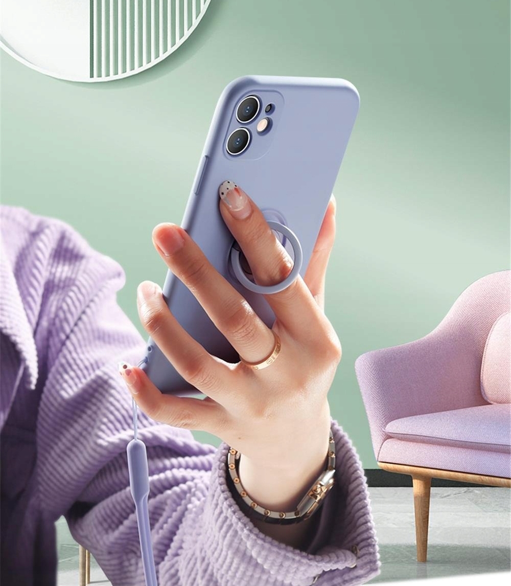 Etui Ring Fiber do Apple iPhone 12 Mini - 3 kolory Typ ramka (bumper)