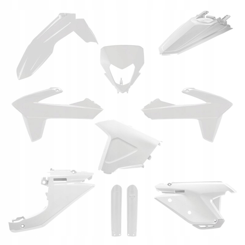 Sada Plastov Sherco Se Sef '25 V Balení, Kryt Lampy