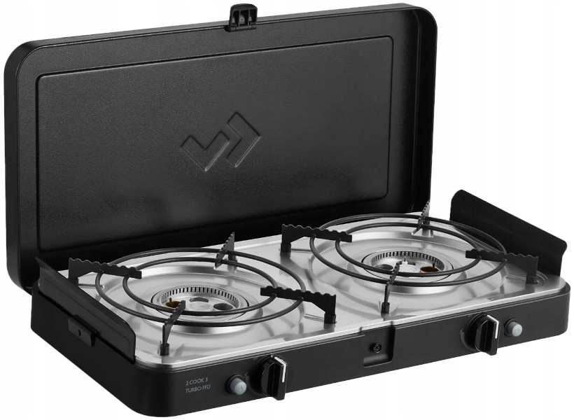 2-PÁLOVÝ Plynový Vařič Piezo Cadac 2 Cook 3 Turbo Ffd Stove 30 mbar