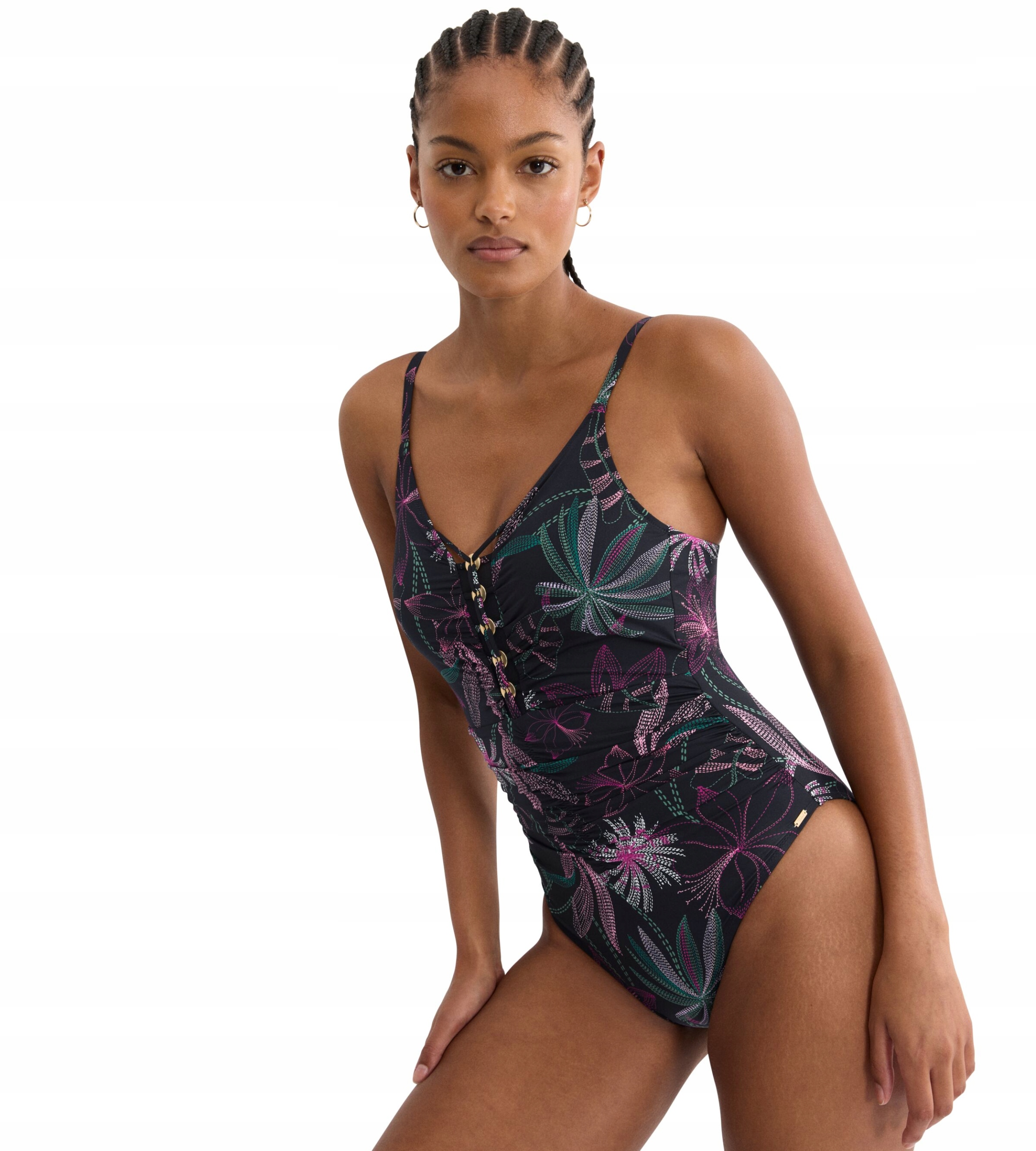 Plavky Triumph Summer Tropics Op 01 Jednodílné 38C