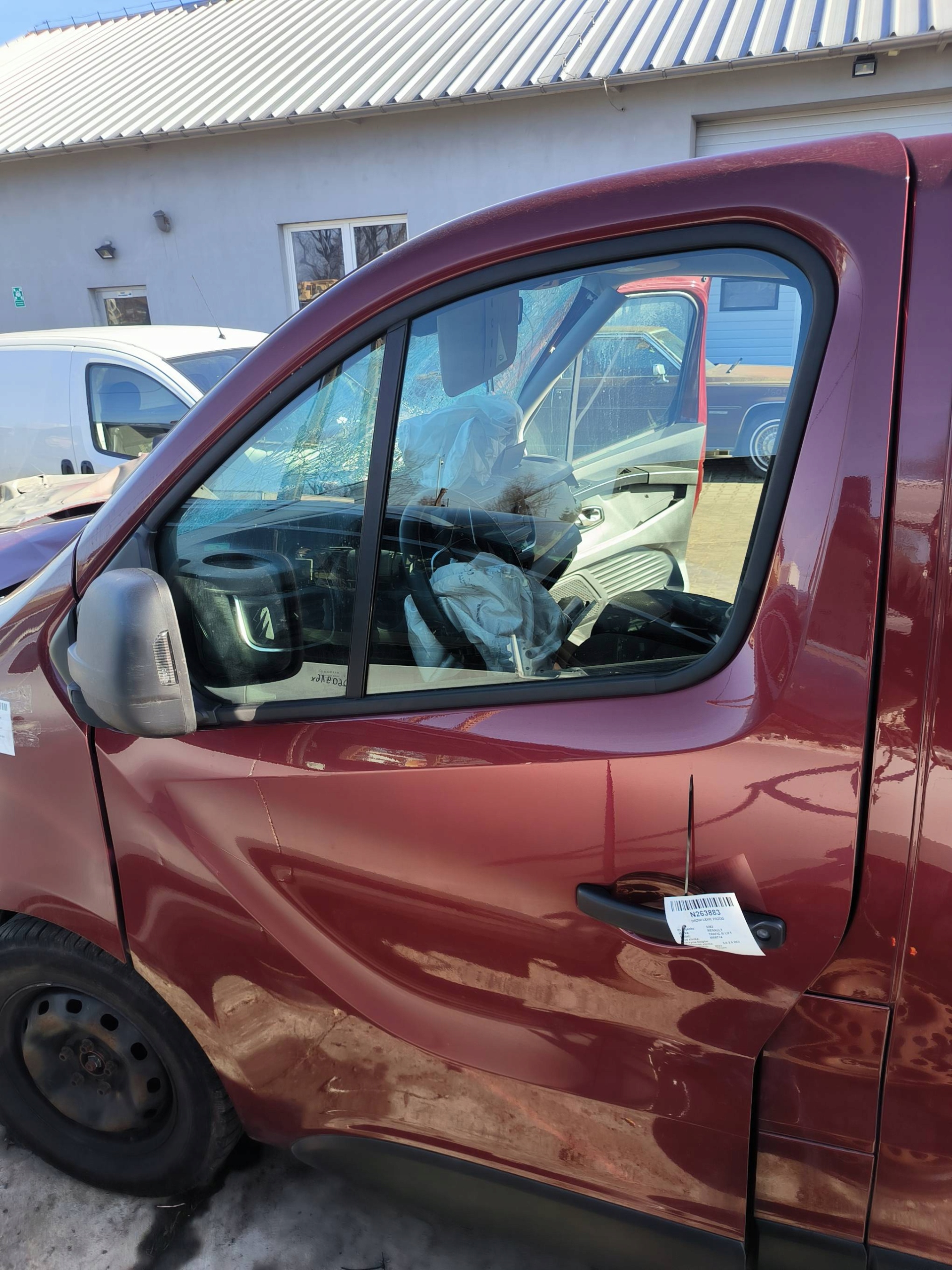door left front TENPF RENAULT TRAFIC III LIFT