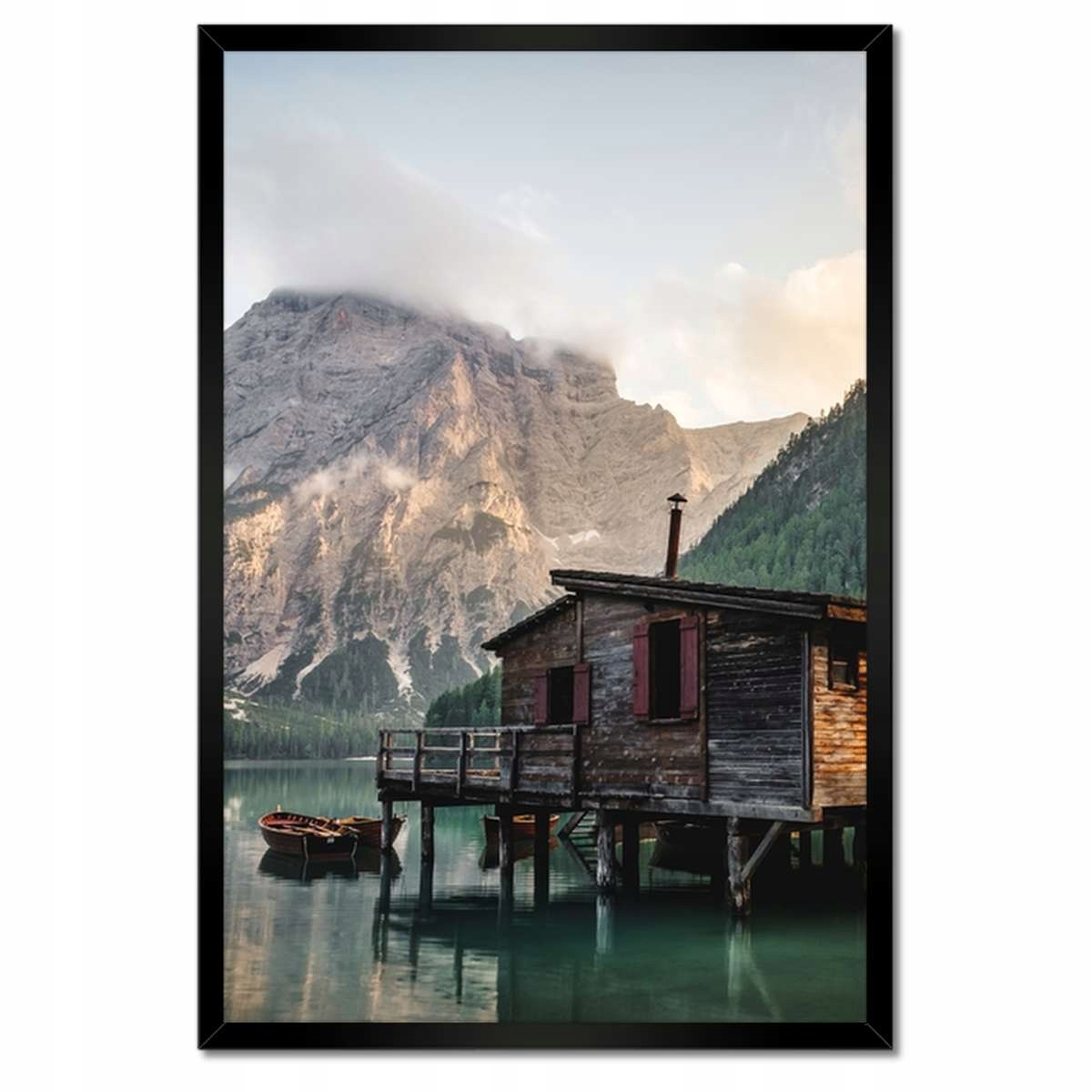 Plakáty v rámu 40x60 Horský přístav Lodě