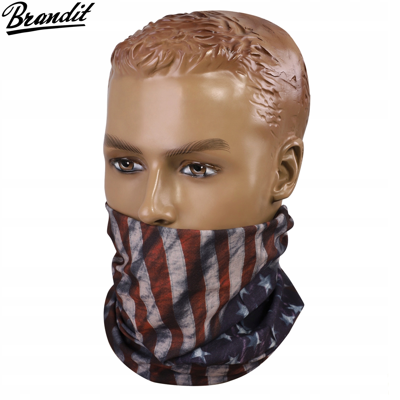 BRANDIT CHUSTA BANDANA RĘKAW KOMIN FLAGA USA Materiał dominujący Poliester