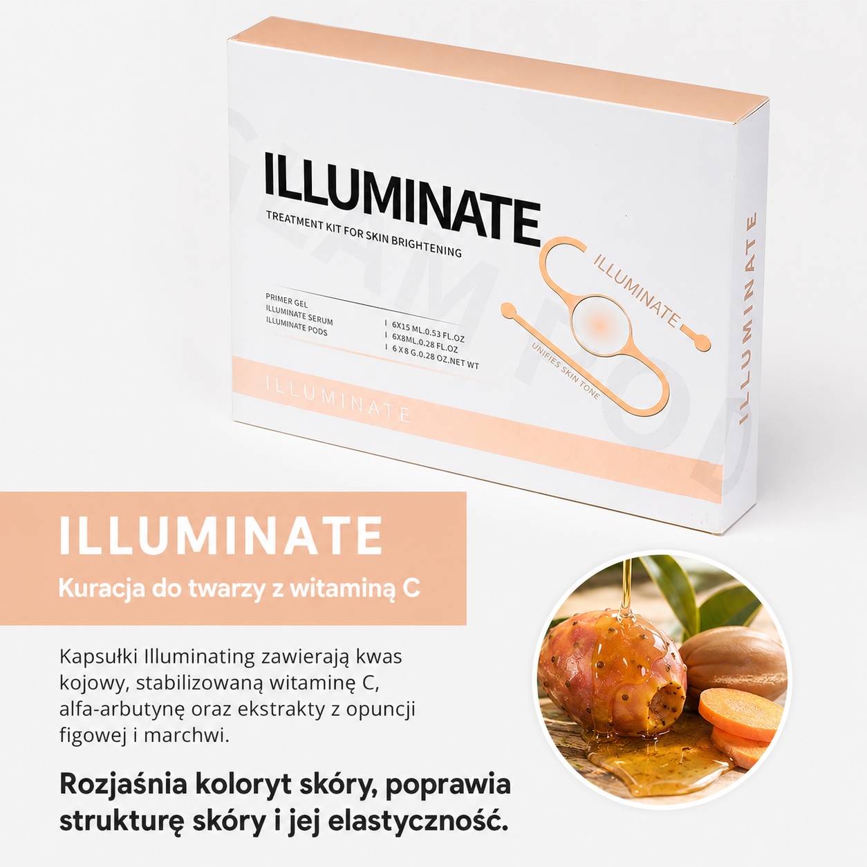 Illuminate Kapsle pro zařízení typu Geneo Dotoxy Genoxy Oxygen Glow Set