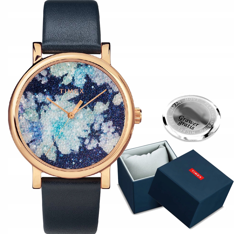 Dámské hodinky Timex TW2R66400 krytky Krabička