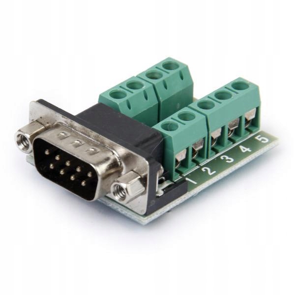 

RS232 do DB9 Typ nakrętki Złącze 9-Pin męski