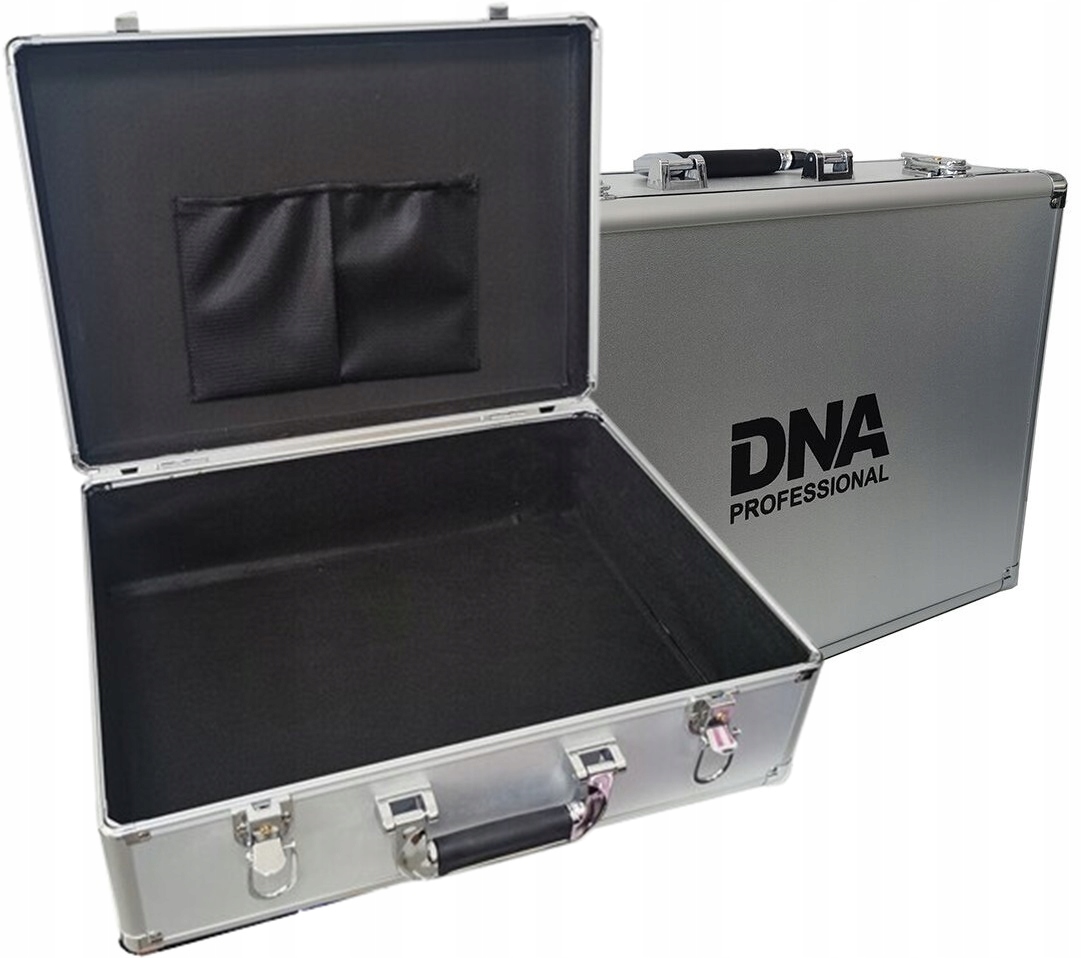 DUŻA WALIZKA ALUMINIOWA SKRZYNKA NARZĘDZIOWA TRANSPORTOWA SPRZĘT MOCNA