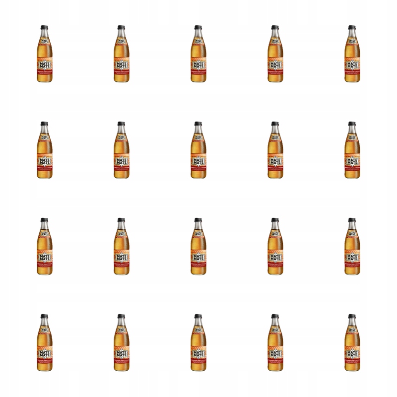 Mate Mate Brzoskwinia-Trawa cytrynowa Napój owocowy z herbatą mate 0,5l X20