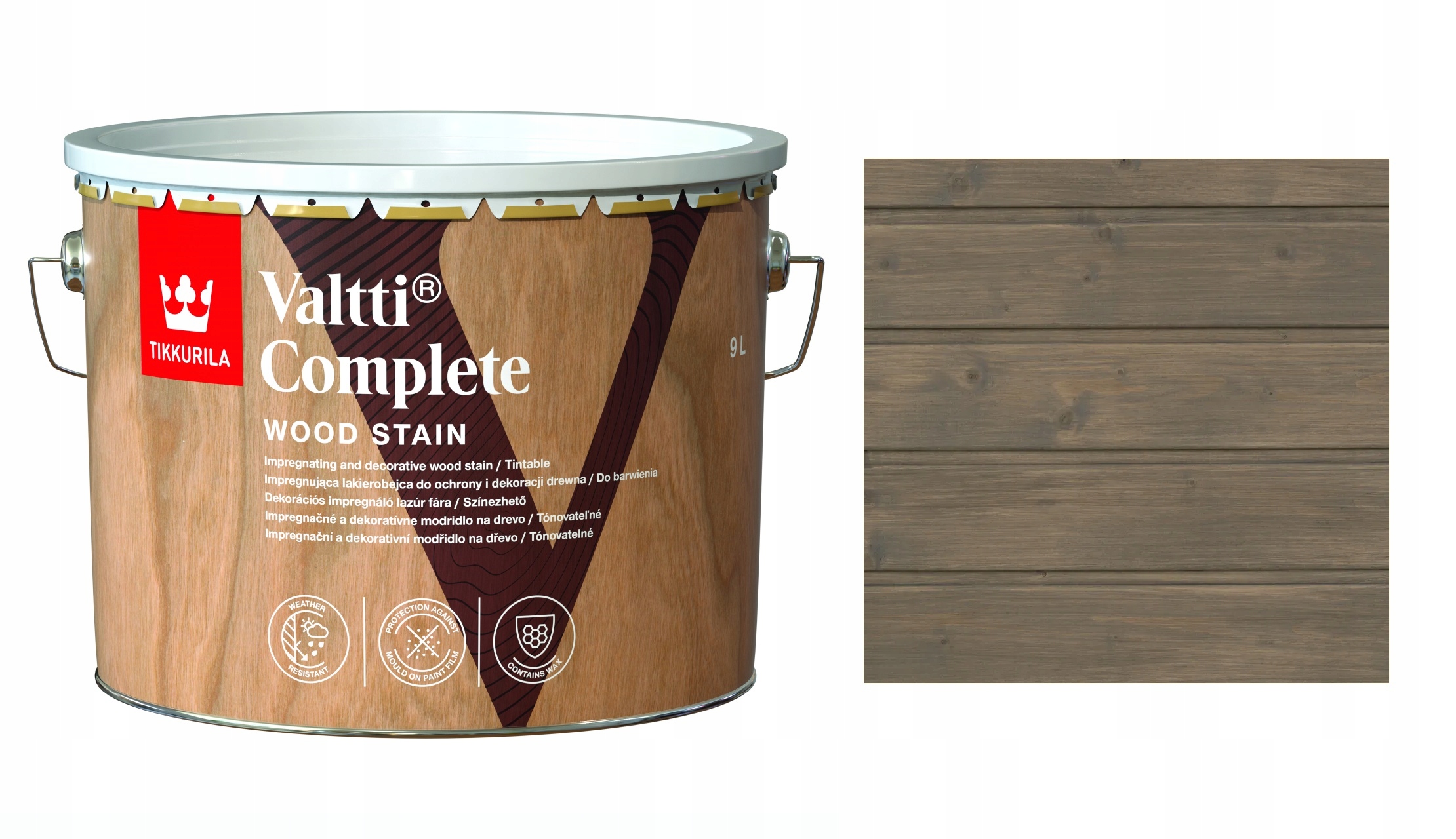Tikkurila Valtti Complete 9L 221A Gentle Memory Lakierobejca Rozpuszczalni.