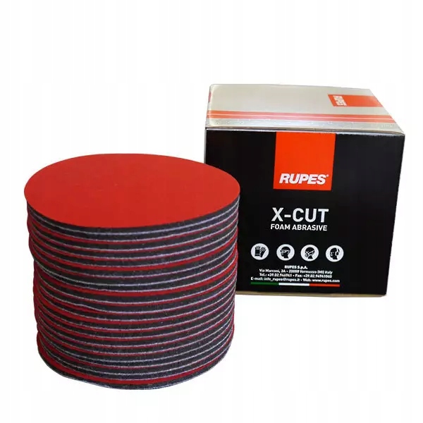 

Rupes Papier na gąbce X-cut Foam P1500 125mm
