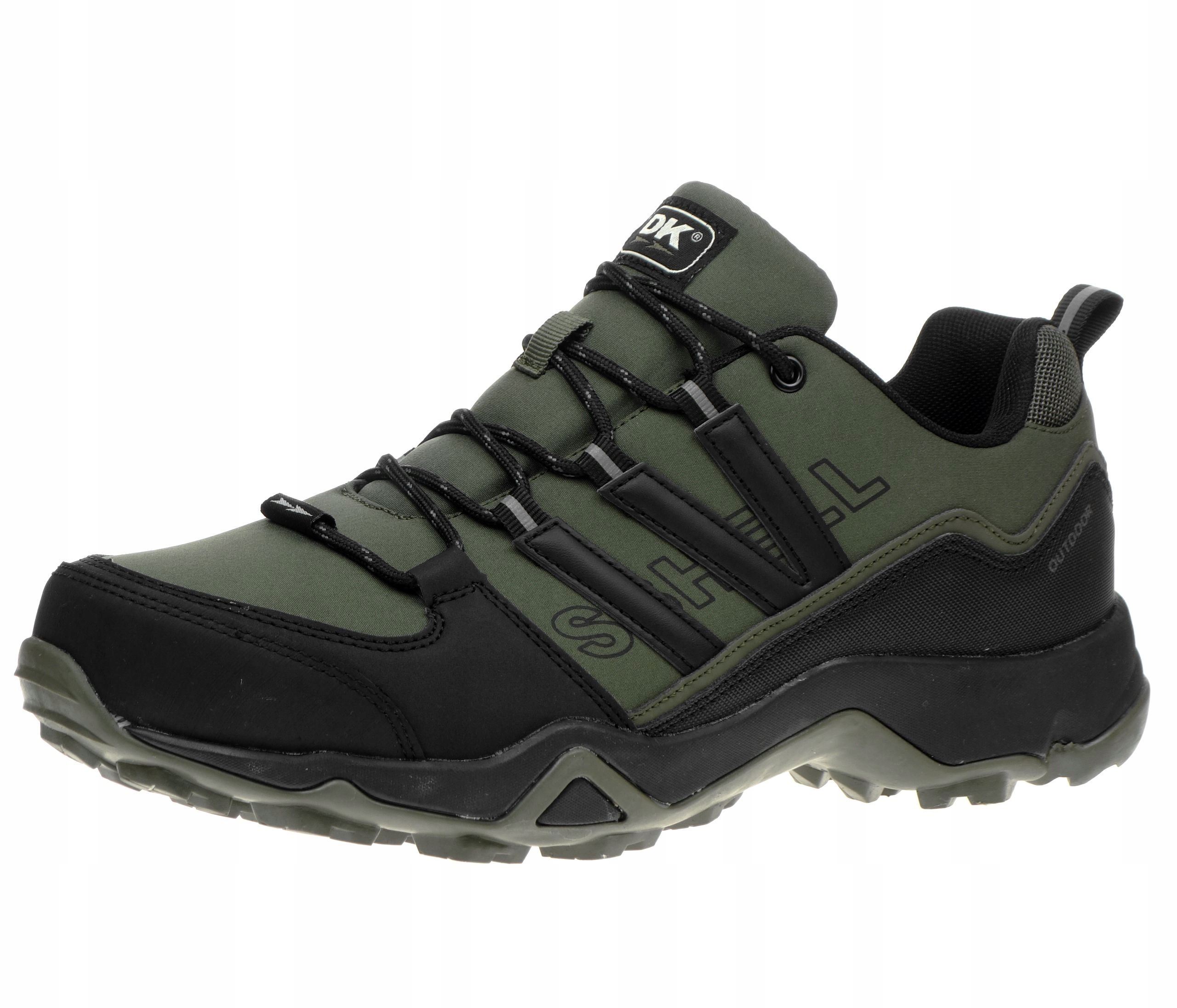 Pánské trekové boty Dk Spirit SoftShell Outdoor VB17331 Khaki 41