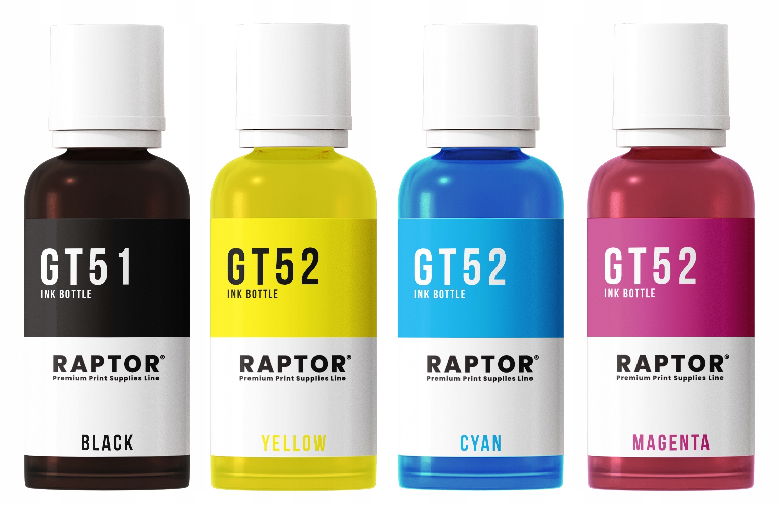 

4x Tusz GT51 GT52 do Hp Smart Tank 500 513 515