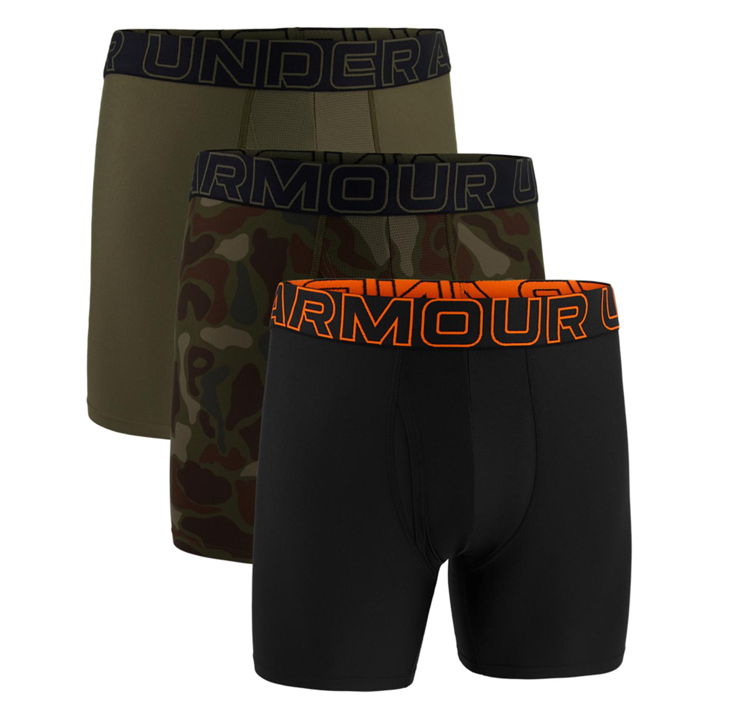 Pánské boxerky Ua Performance Tech Print 6'' 3P
