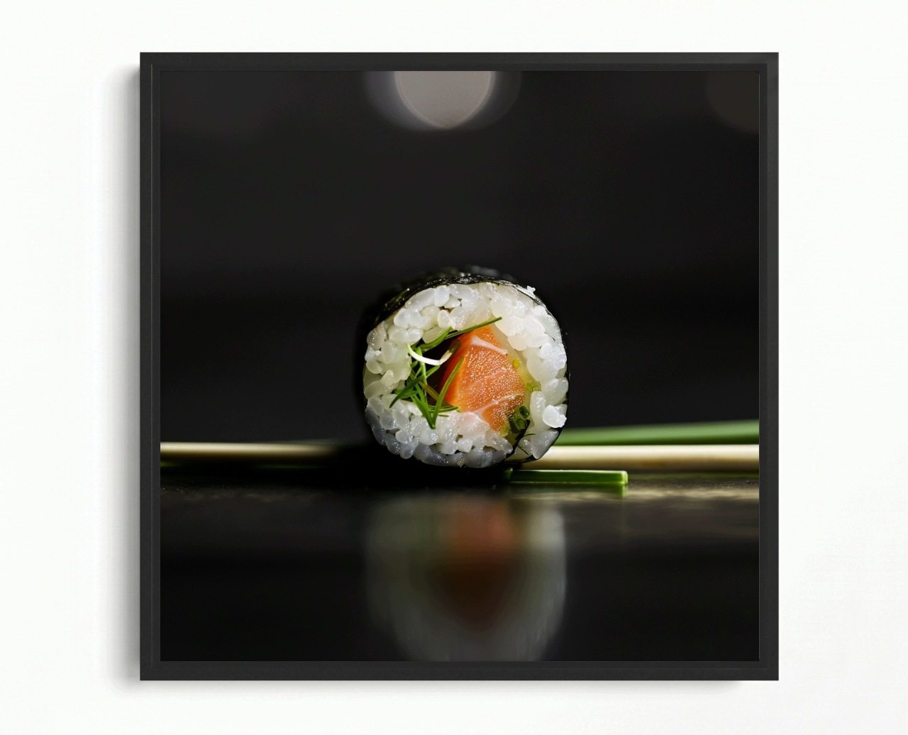 Obraz Rám American Box Japonsko Ázia Kuchyňa Kulinaria Jedlo Sushi 60x60