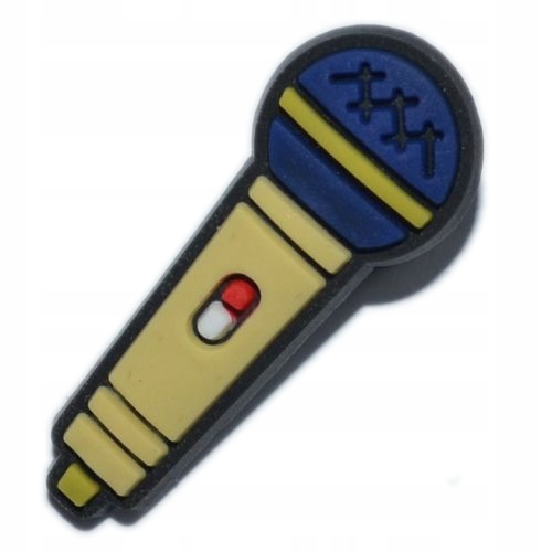 

Muzyka - Przypinka do Crocs - Mikrofon 3536