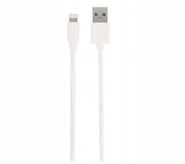 

Kabel przewód Vivanco Usb - Lightning 1m Biały
