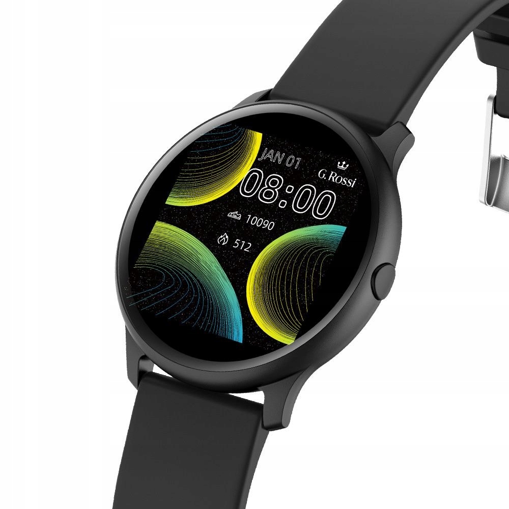 Zegarek SMARTWATCH G.Rossi SW010-11 Kolor czarny