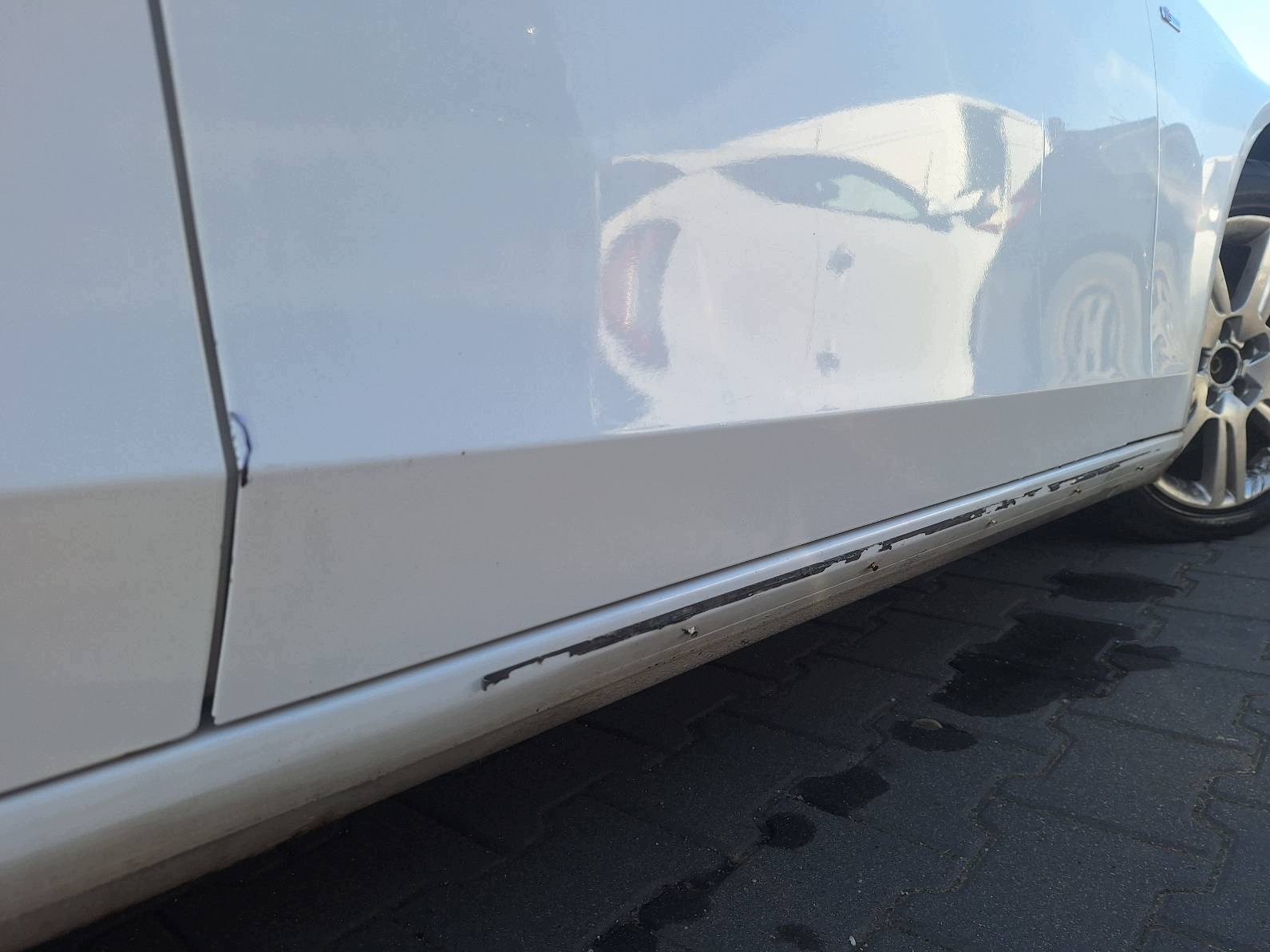 door complete right front + mirror UK AUDI A4 B8 LY9C ID: 240493