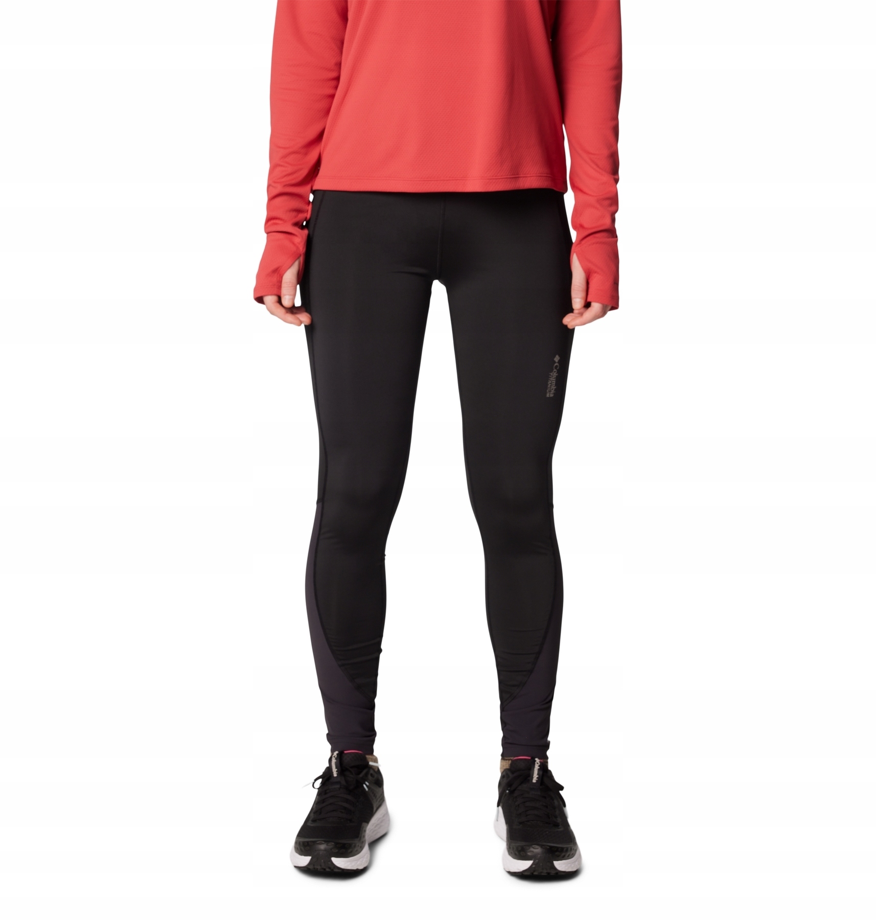 Legginsy treningowe damskie Columbia Cirque River II czarne 2106731010 r L