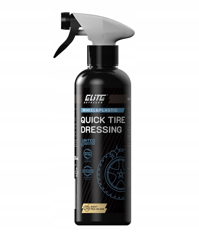 ELITE DETAILER _ QUICK TIRE DRESSING 500ML _ DRESSING DO OPON_ ED080
