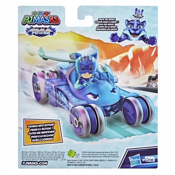 PJ Masks Animal Power, Cat-Bolide, figurka kloubu Věk 4 měsíce +