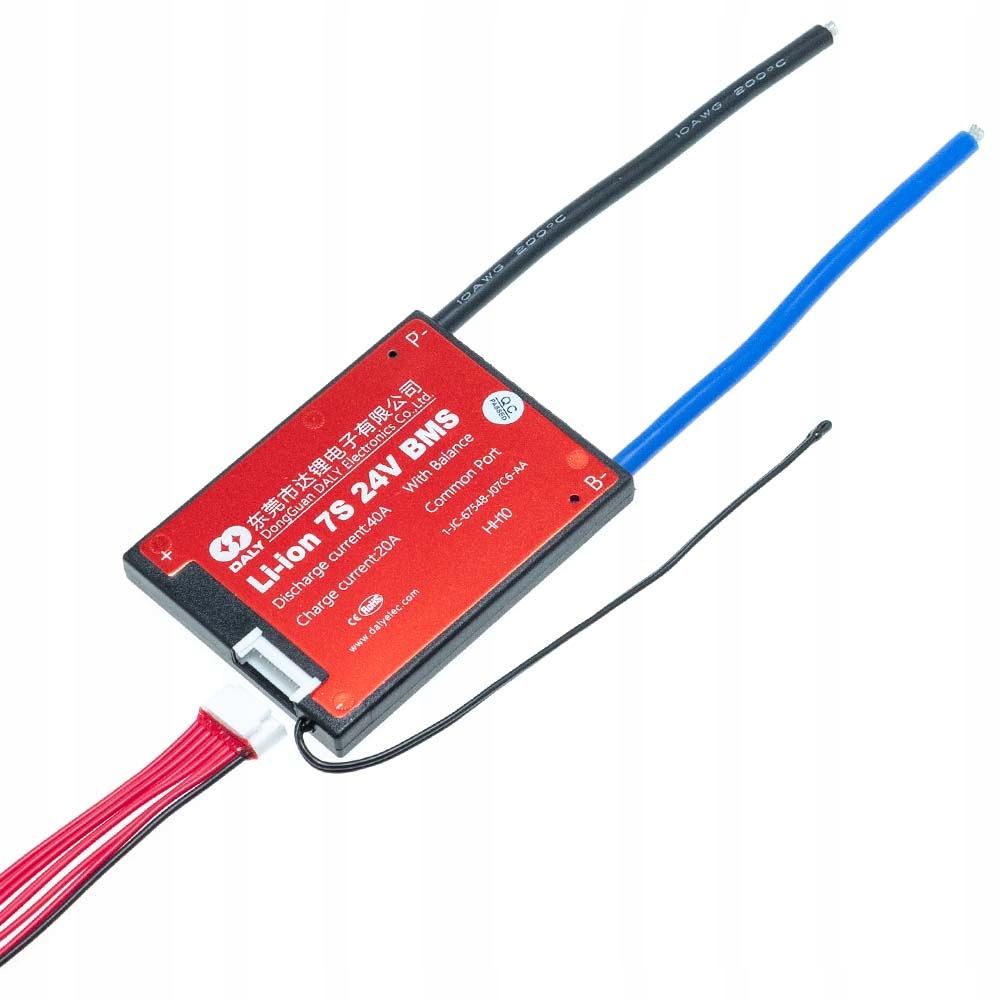 Moduł BMS 7S 40A Li-Ion, Balanser,PCM,PCB Term.