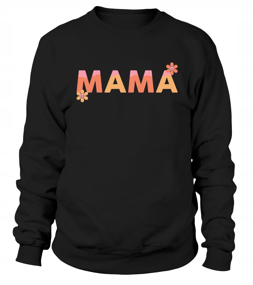 Dámská Mikina Nápis Mama, velikost 2XL, černá