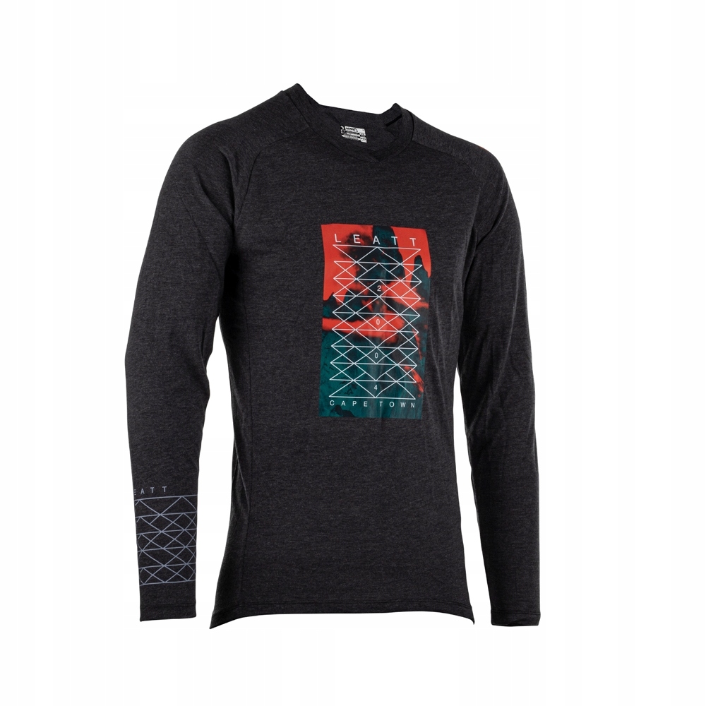 Leatt Cyklistický Dres Mtb Gravity 2.0 Jersey Černá Barva Černá Velikost L